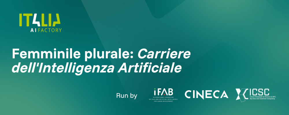 Femminile plurale: Carriere dell'Intelligenza Artificiale